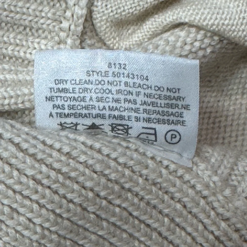Tory Burch Bruna Merino Wool Open Cardigan size M